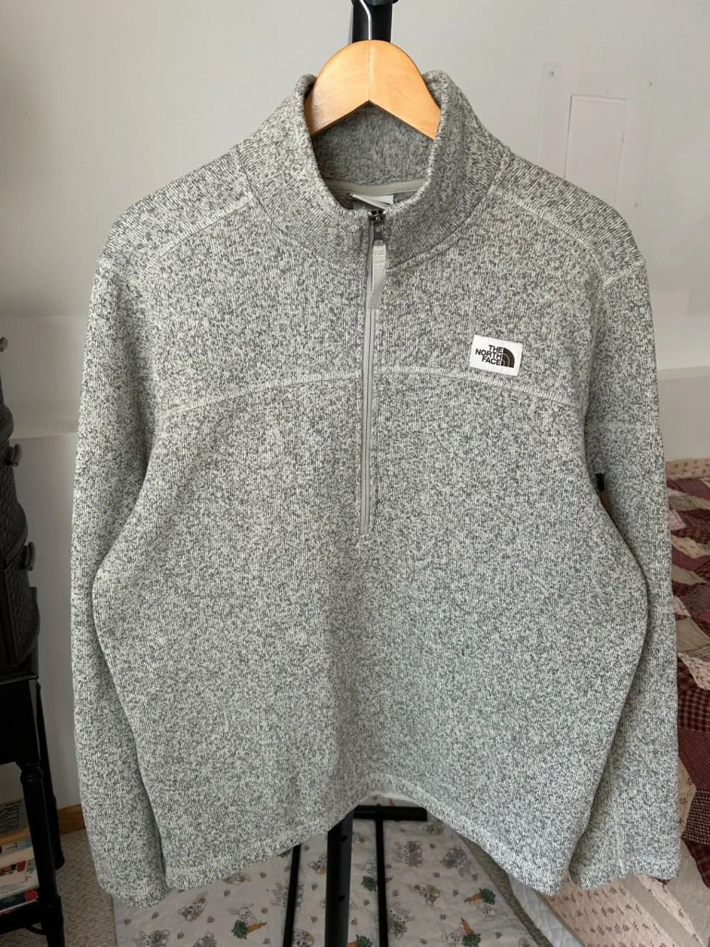 The North Face Gordon Lyons 1/4 Zip Fleece Pullover Sweater Jacket